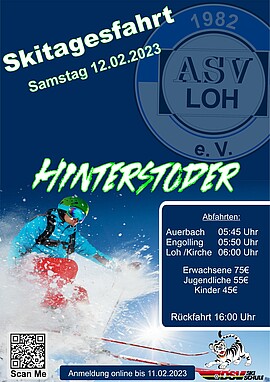Banner Skitagesfahrt Hinterstoder