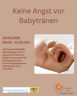 Banner Keine Angst vor Babytränen